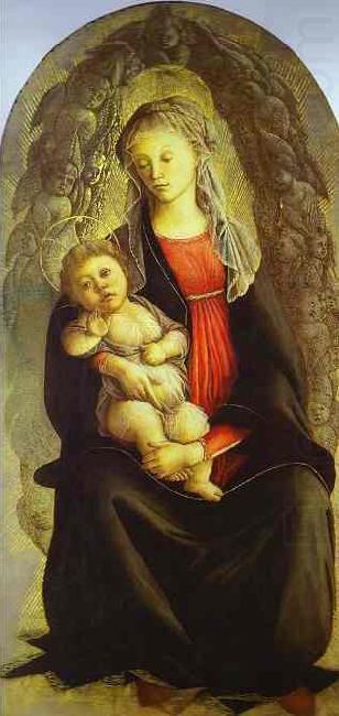 Sandro Botticelli Madonna in Glory china oil painting image